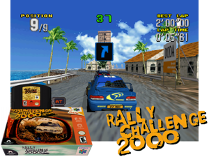 Rally Challenge 2000 (USA) Cover
